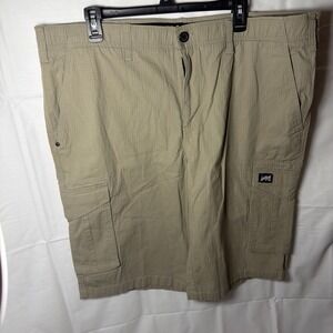 Zoo York Y2K Tan Relaxed Fit Skater Cargo Shorts Mens 38 99% COTTON